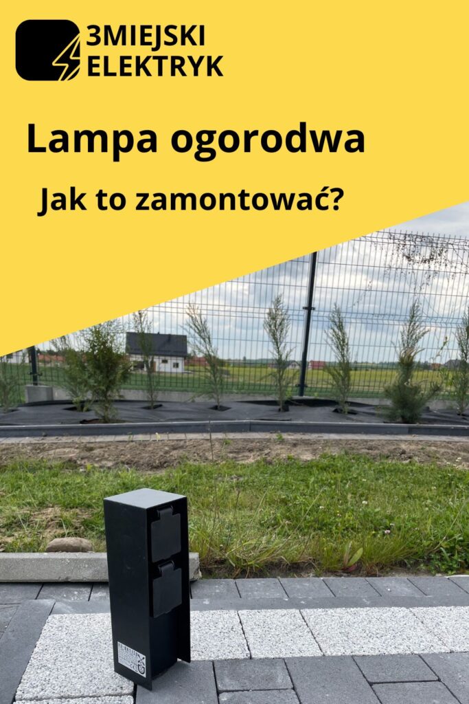Montaż gniazda ogrodowego obok basenu