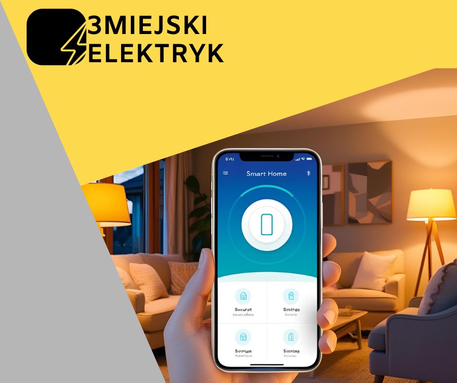 Elektryk, inteligentny dom sterownie przez telefon
