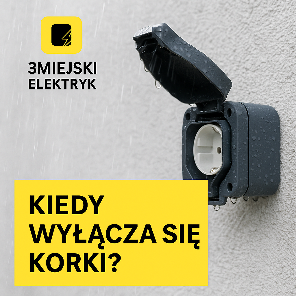 Elektryk- gniazdo bryzgoszczelne