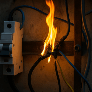 awaria instalacji elektrycznej elektryk